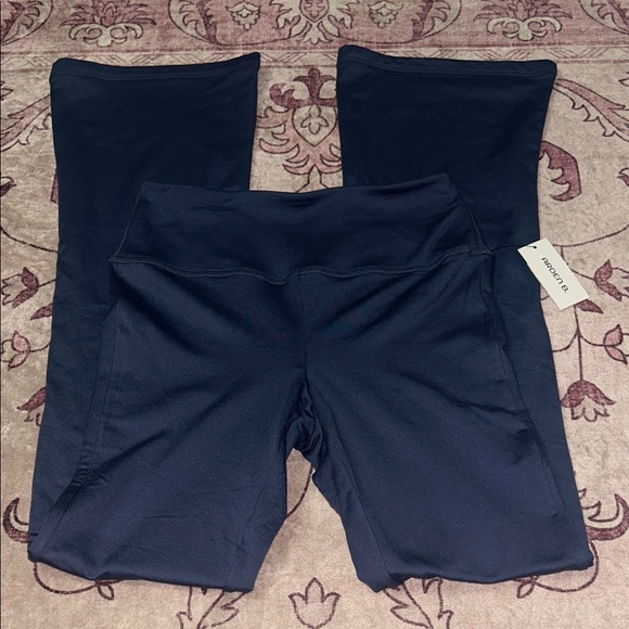 Ardene Pants - Ardene Navy Blue Activewear Leggings